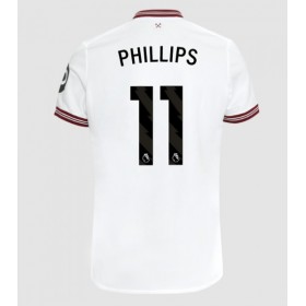 West Ham United Kalvin Phillips #11 Borta Kläder 2023-24 Kortärmad